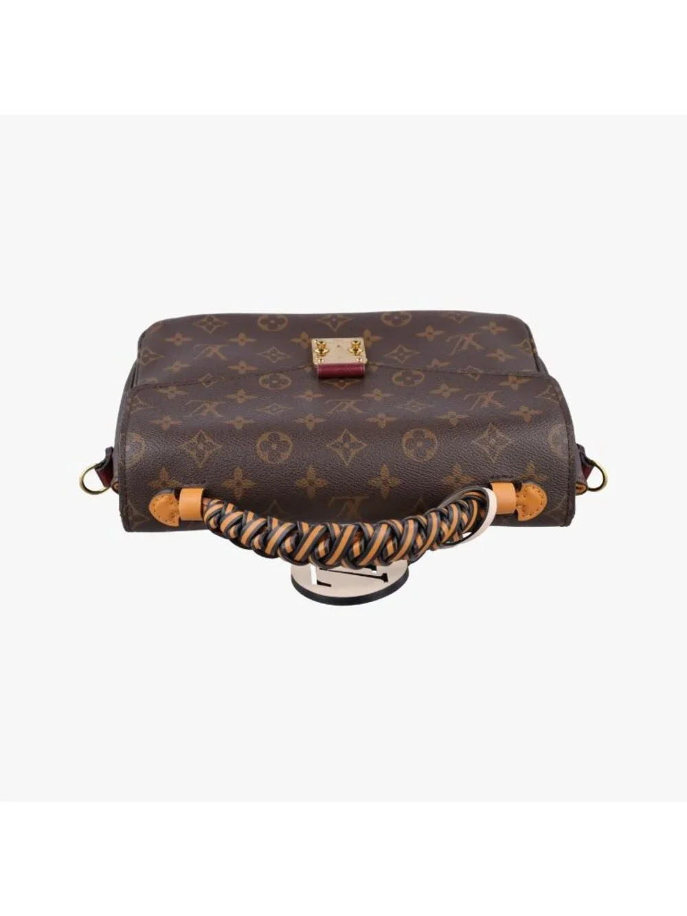 Louis Vuitton Pochette Metis Monogram Brown Canvas Handbag